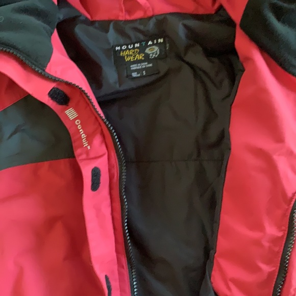 Mountain HardWear red & black Conduit jacket size 8 - Picture 4 of 9